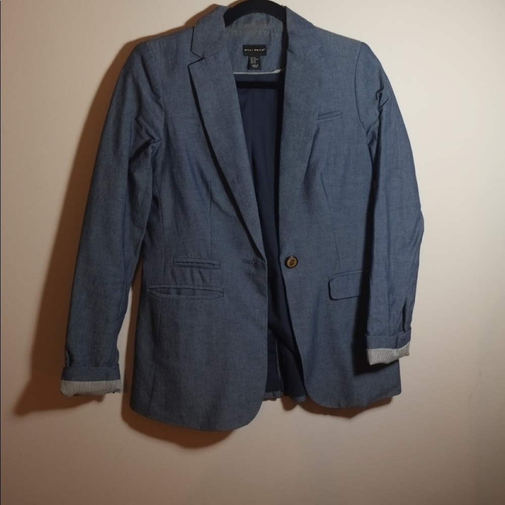 Willi Smith blue blazer